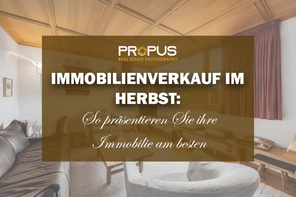 Immobilienfotos im Herbst